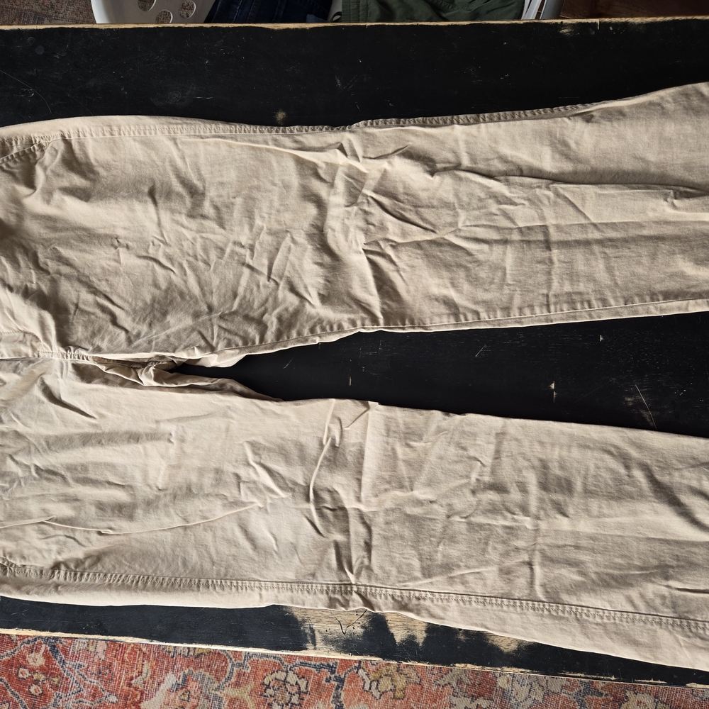 Old Navy Khaki Boot Cut Flare Pants